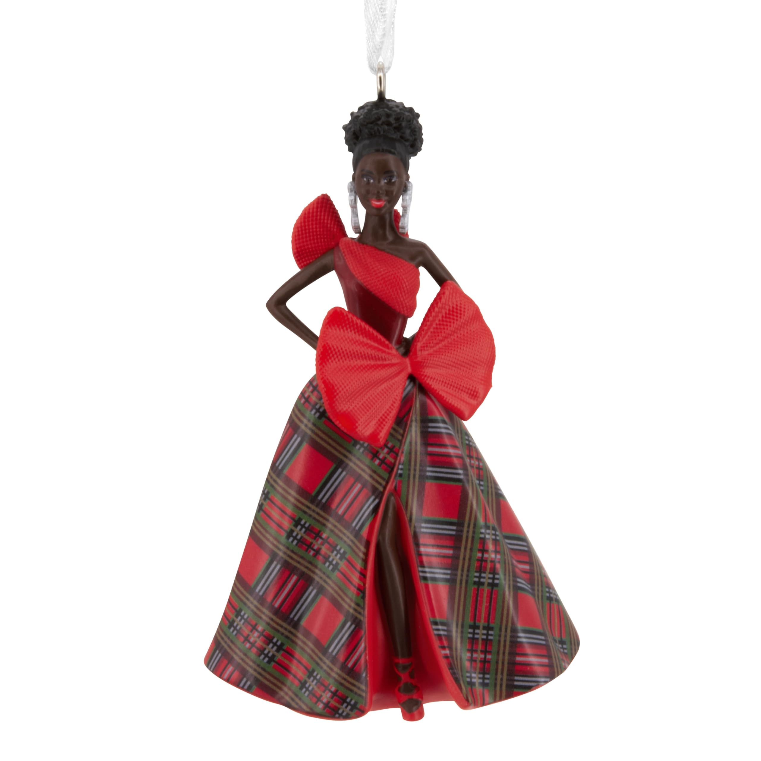 Hallmark 2024 African American Barbie Mattel African American Barbie Christmas Ornament