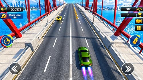 Crazy Traffic Racing 3D: Highway Speed Car Racing Games - Endless Drift, Police Chase & Extreme Car Driving Simulator – vue 4
