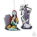 Hallmark Christmas Ornaments, Disney Tim Burton's The Nightmare Before Christmas Jack and Sally with Tombstones Ornaments, Set of 2, Gifts for Disney Fans