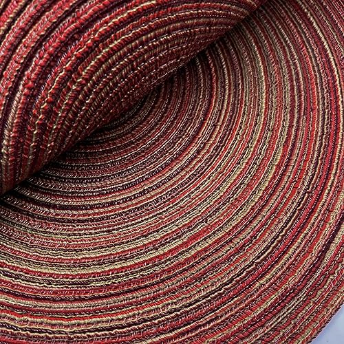 Miniatura 6 de WAZAIGUR - Manteles individuales redondos para mesa de comedor (tela resistente al calor, antideslizantes, 14 pulgadas de diámetro)