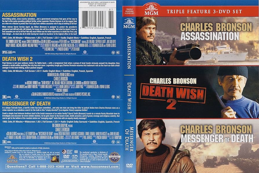 Amazon.com: Charles Bronson Triple Feature (Assassination