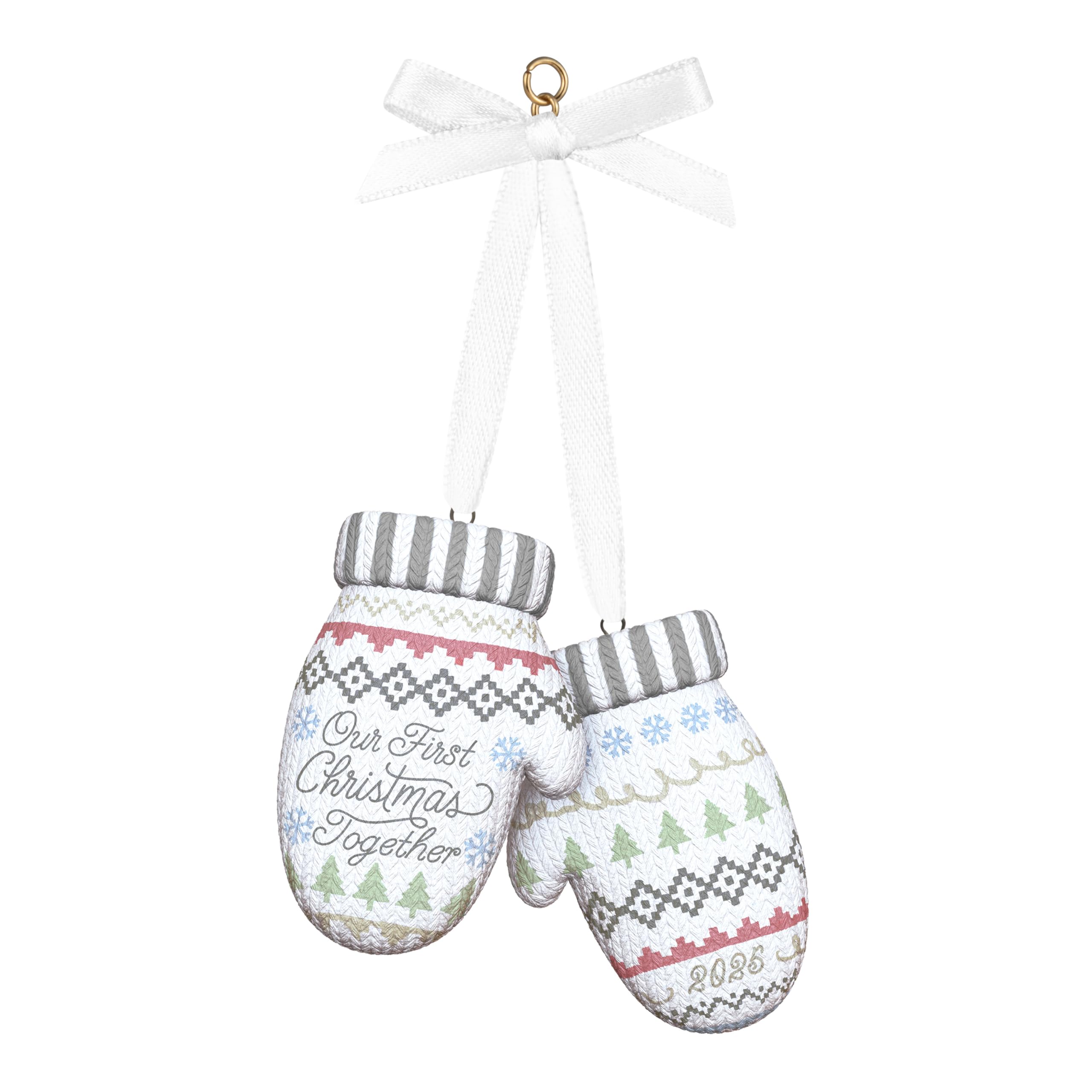 Hallmark Keepsake Christmas Ornament 2025, Our First Christmas Together 2025, Porcelain, Gifts for Couples