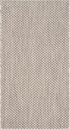 SAFAVIEH - Colección Courtyard CY8521 - Alfombra decorativa de 2 pies x 3 pies 7 pulgadas, color beige y marrón, impermeable, fácil de limpiar, para