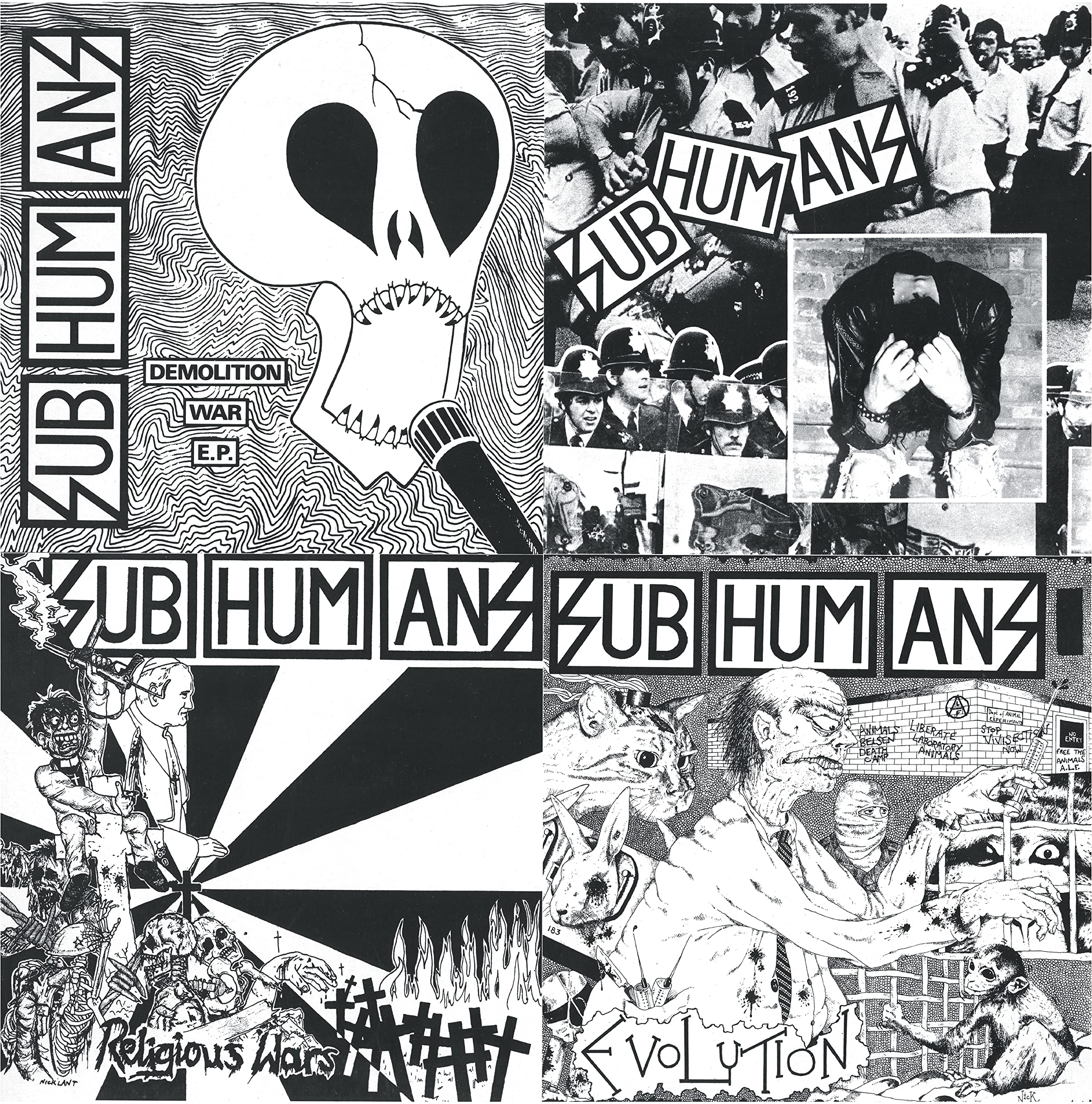 Subhumans Ep-lp LP New 810017648047