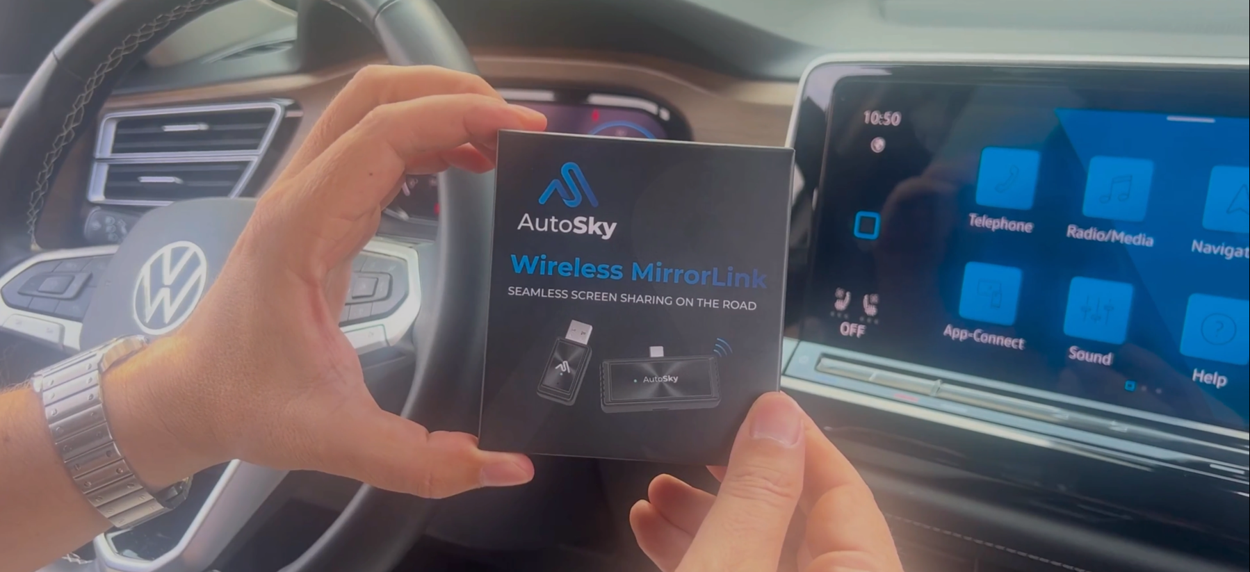 Amazon.com: AutoSky Mirror-Link AIR PRO Wireless Screen Mirroring