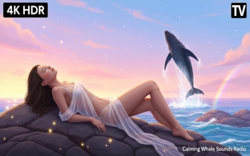 Whale Sounds Radio Screensaver 4K – Live Undersea Ambience for Fire TV – vue 4