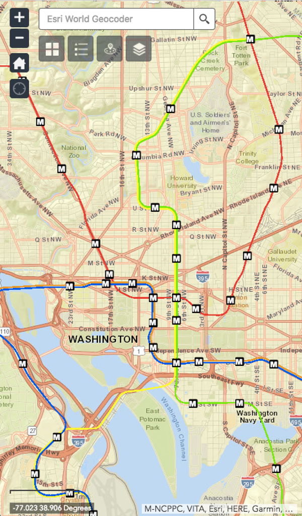 Washington DC Metro Map-Amazonアプリストアのアプリ