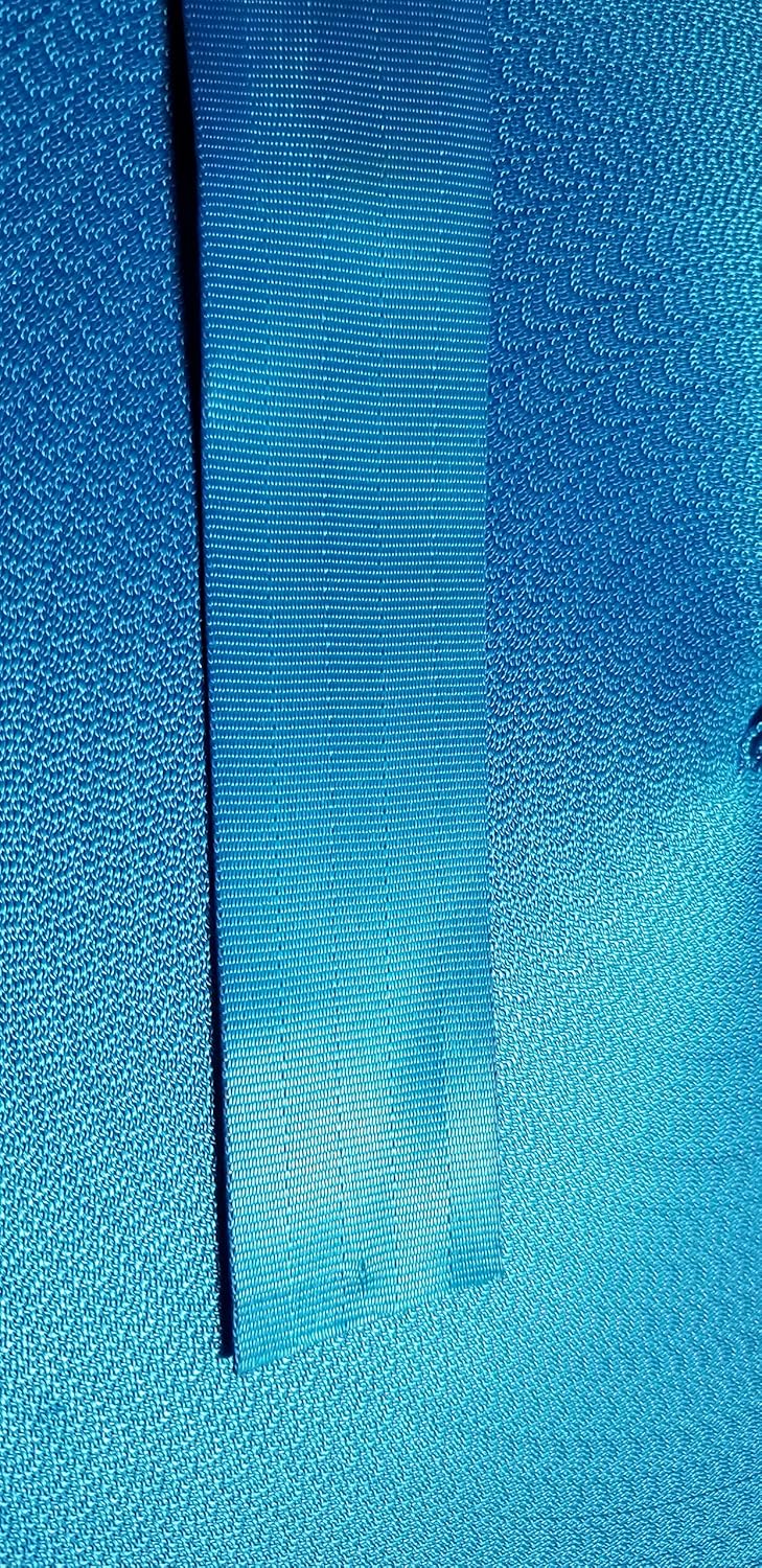 MTP 2 5cm x 10 Yards (Light Blue) Seat-Belt Polyester Webbing Strap Repair 5 Panel 5000 lbs 5 Panel (2 x 10 Yards, Light Blue)