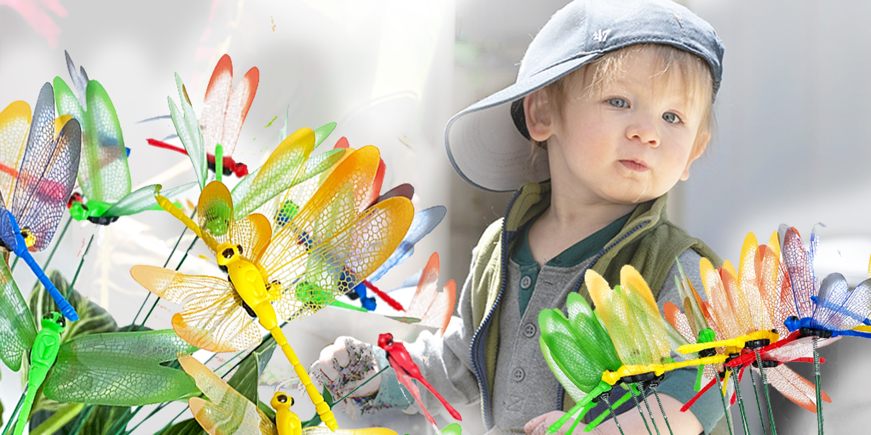 Amazon.com: Tuxiaobu 20 Pcs Garden Dragonfly Stakes - Fake