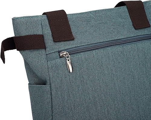 Miniatura 6 de KAUKKO Women Canvas Handbag Shoulder Bag Cat Big Tote Bag