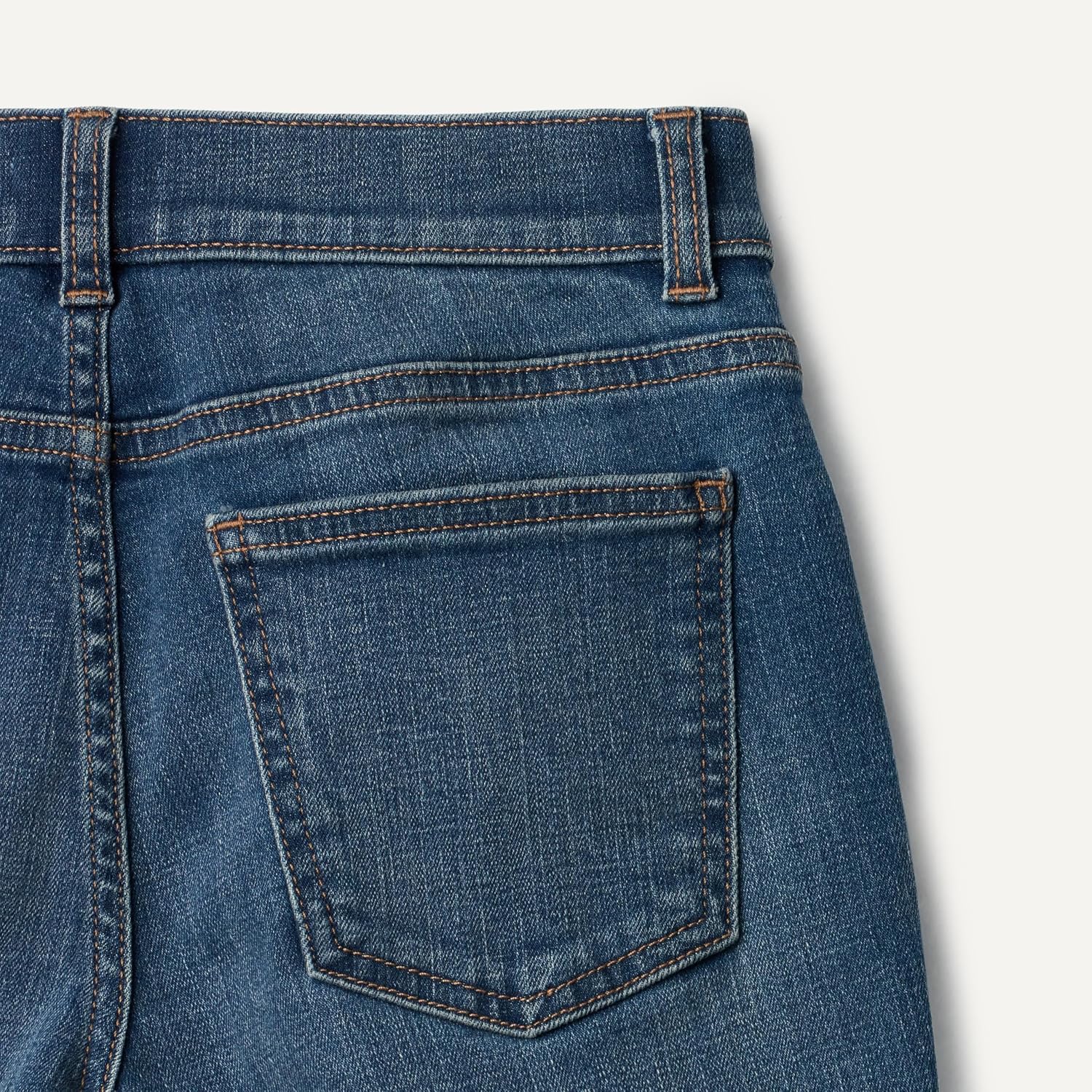 Amazon Essentials Boys' Medium Stretch Regular-Fit Bootcut Jeans