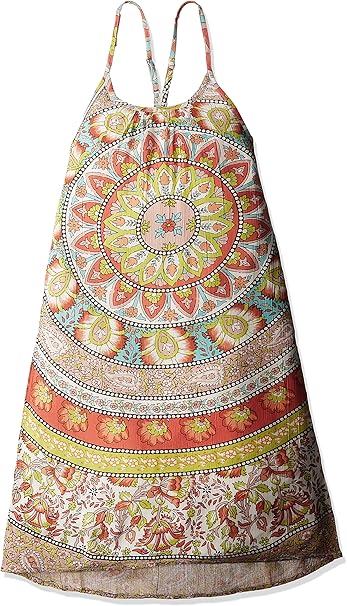 Amazon ビラボン Billabong 総柄 ワンピース ワンピ マキシ丈 One Piece Ah015 398 Ah015 398 Mul Mul マルチカラー 150 ワンピース チュニック 通販