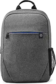 Mochila HP Prelude - para Notebook de até 15.6 Polegadas, Confortável, com Alças e Bolsos Acolchoados, Resistente à Água, Feita de Materiais Reciclados, Cinza (2Z8P3AA)