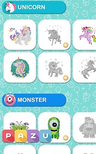 Color by number games for kids