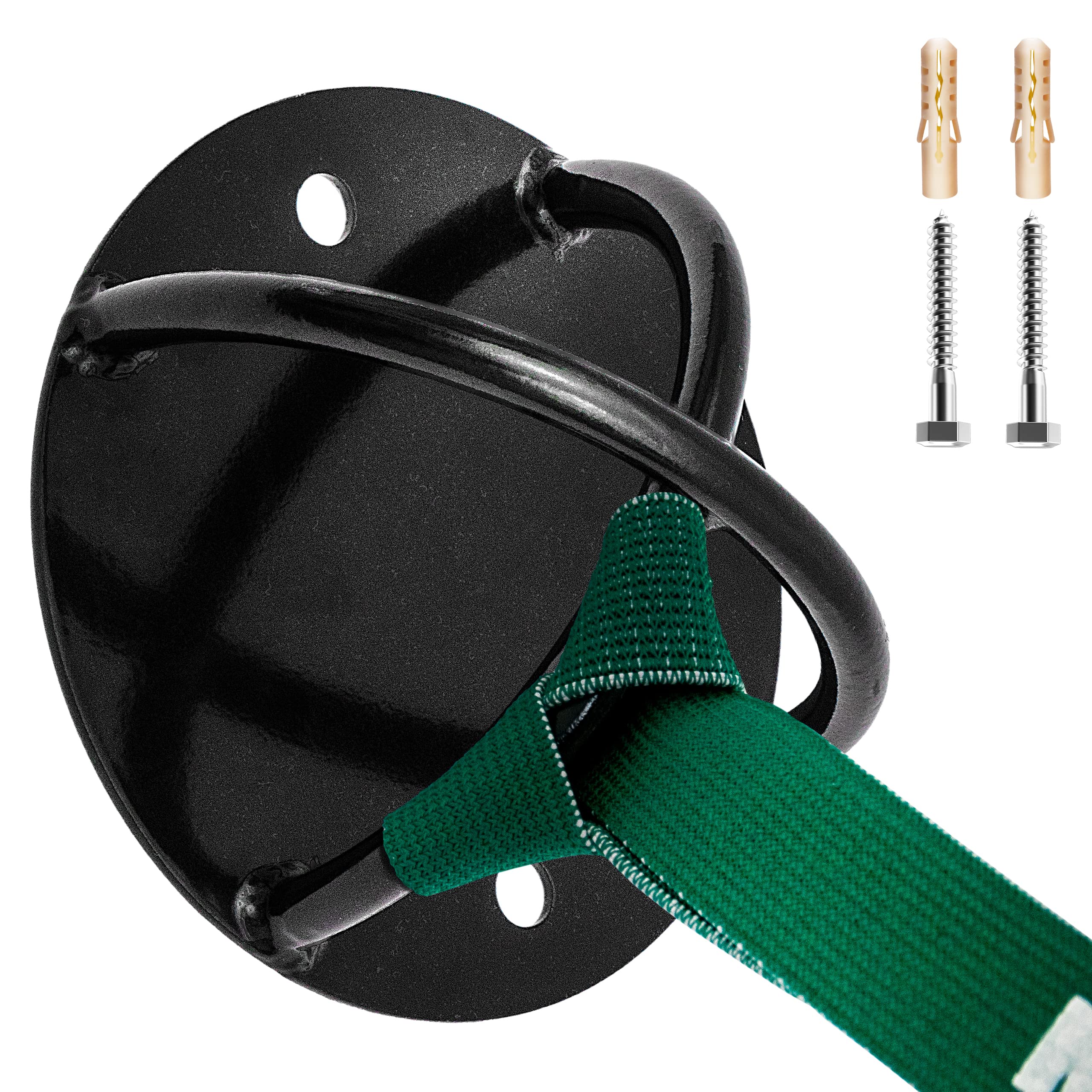 Gancio Per Soffitto In Acciaio Inox - Portata Fino A 800 Kg Per Amaca, Yoga, Sacchi - Foto 10