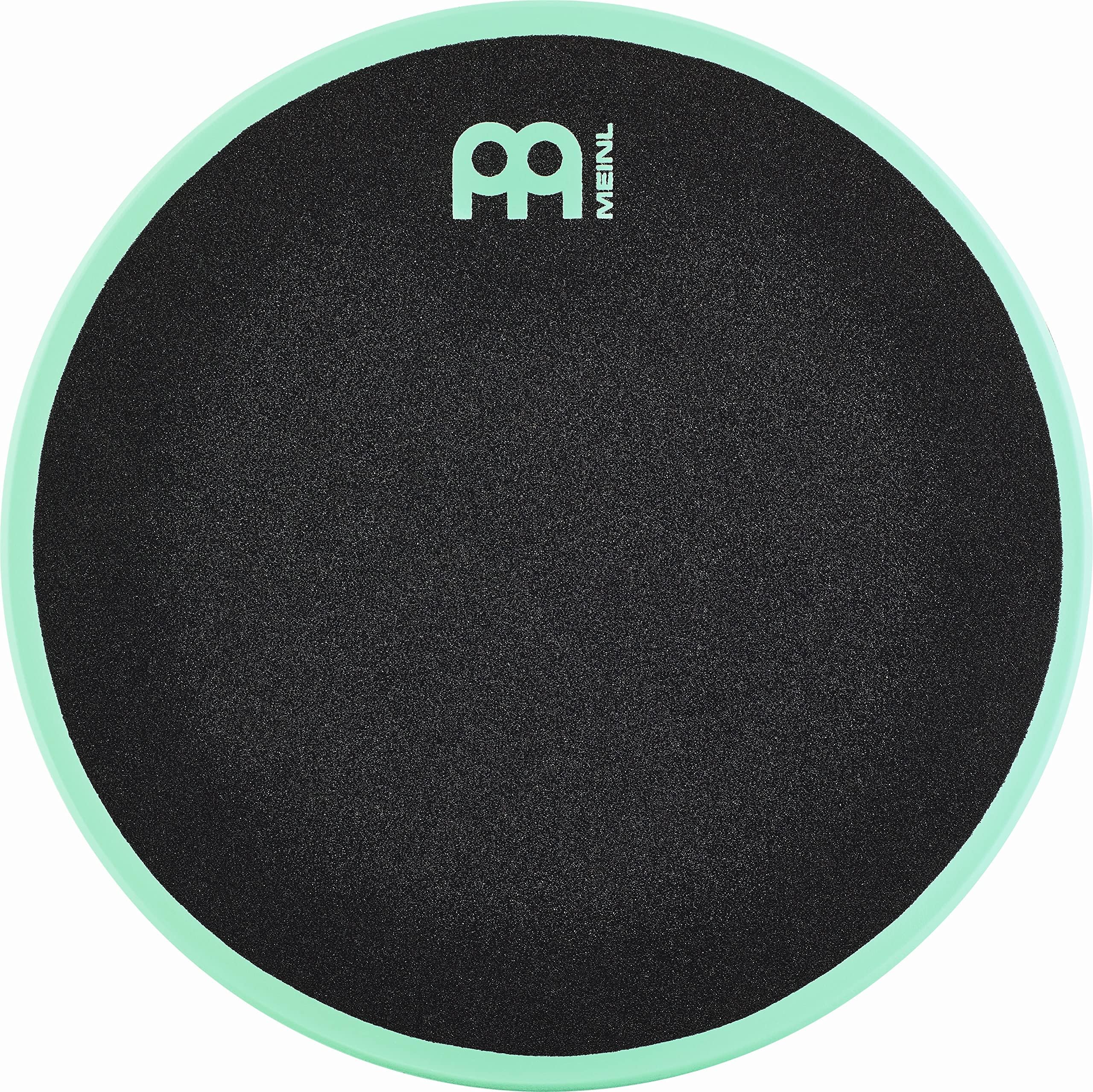 12" Marshmallow Drum Practice Pad for Ultra-Quiet Sticking, Medium Rebound – Sea Foam – Mountable on Cymbal Stands (MMP12SF)