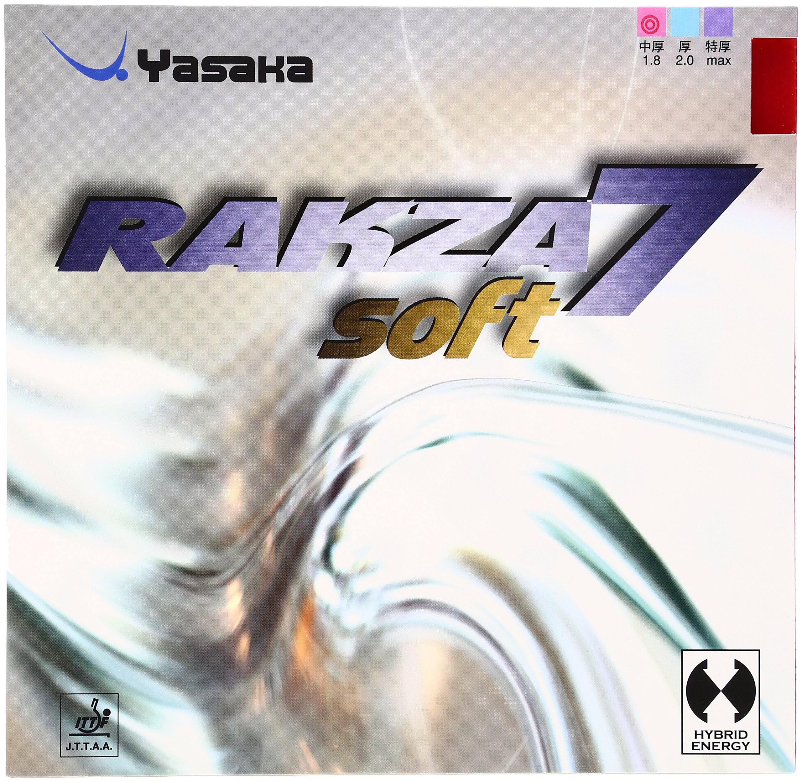Yasaka B-77 20 Rubber Table Tennis Rakza 7 Soft Medium Thickness