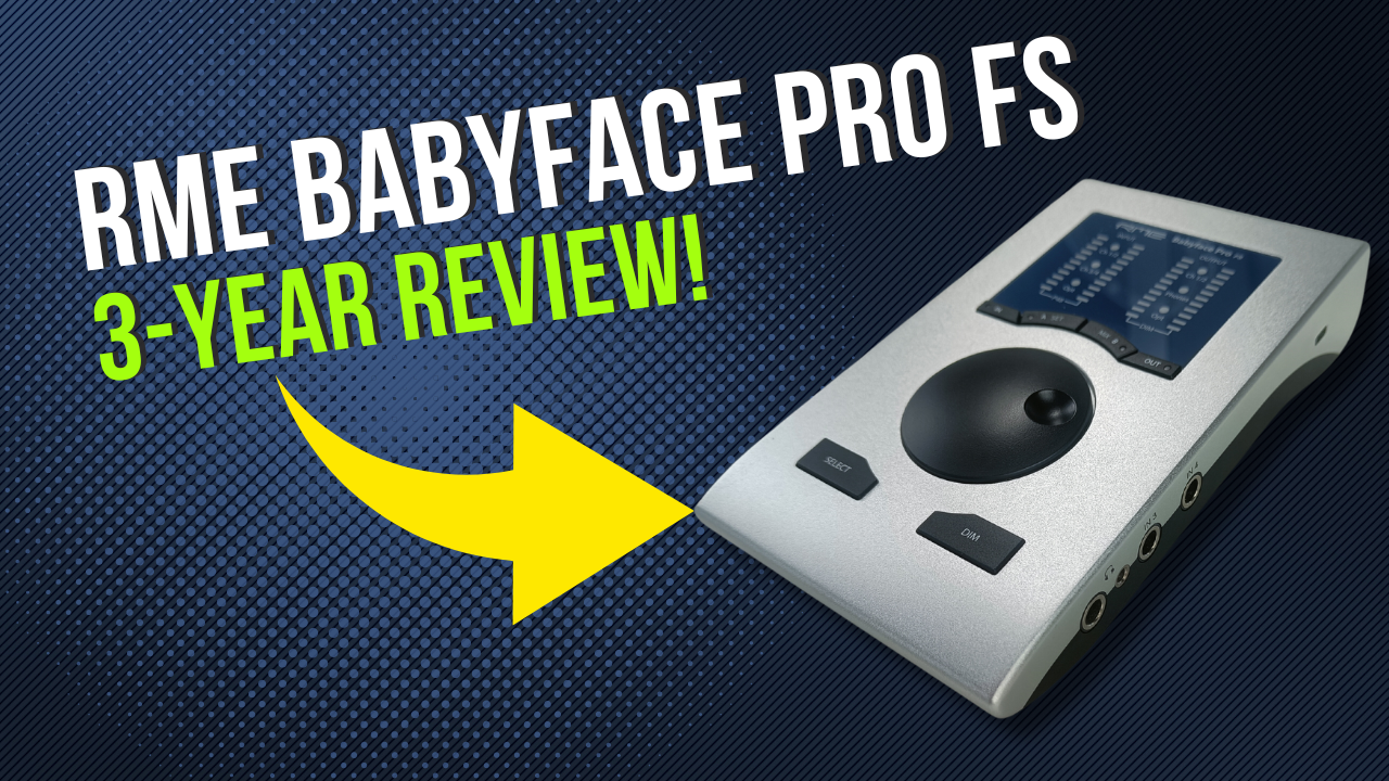 Watch My Opinions After Owning the RME Babyface Pro FS for 3 Years