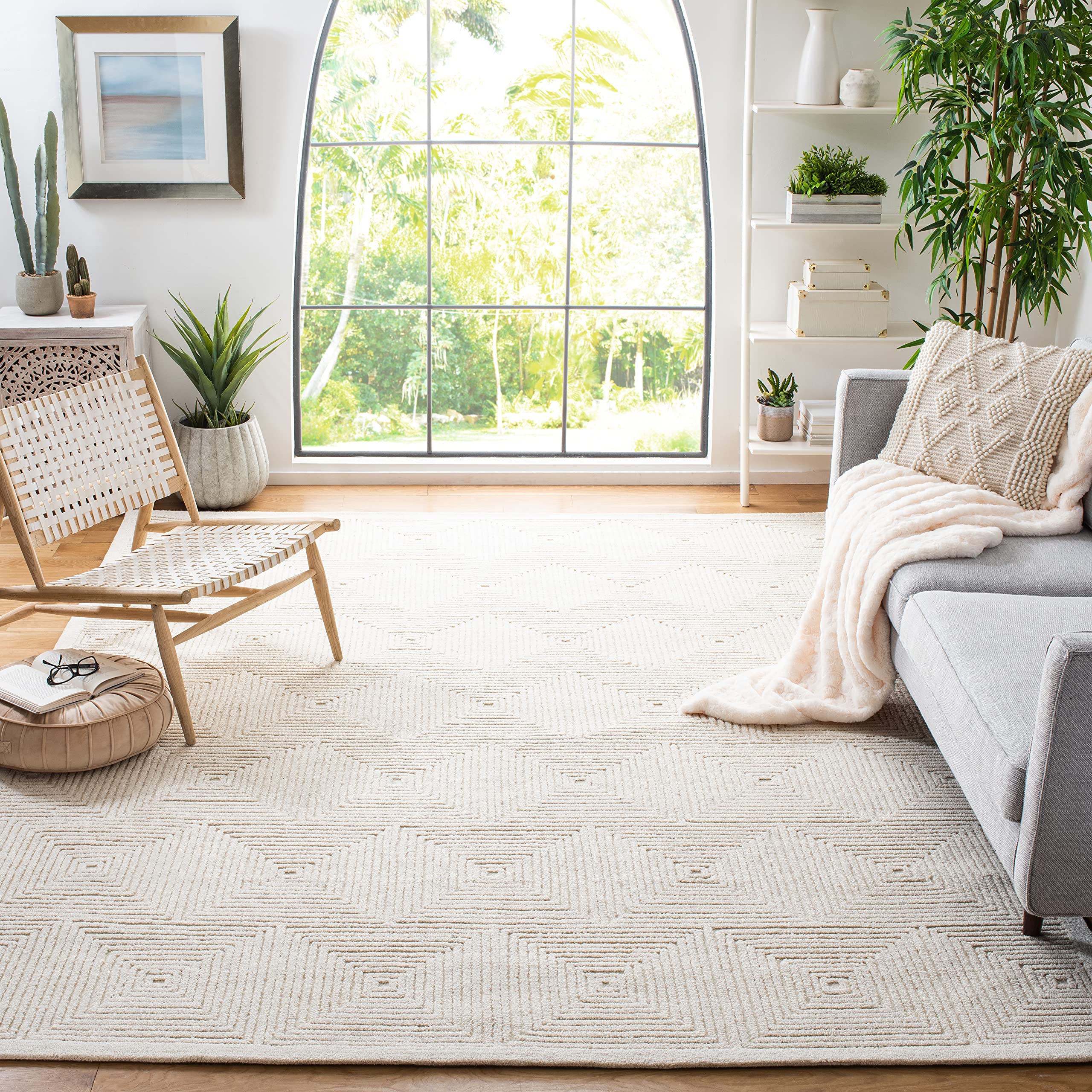 Amazon.com: SAFAVIEH Textural Collection Area Rug - 10