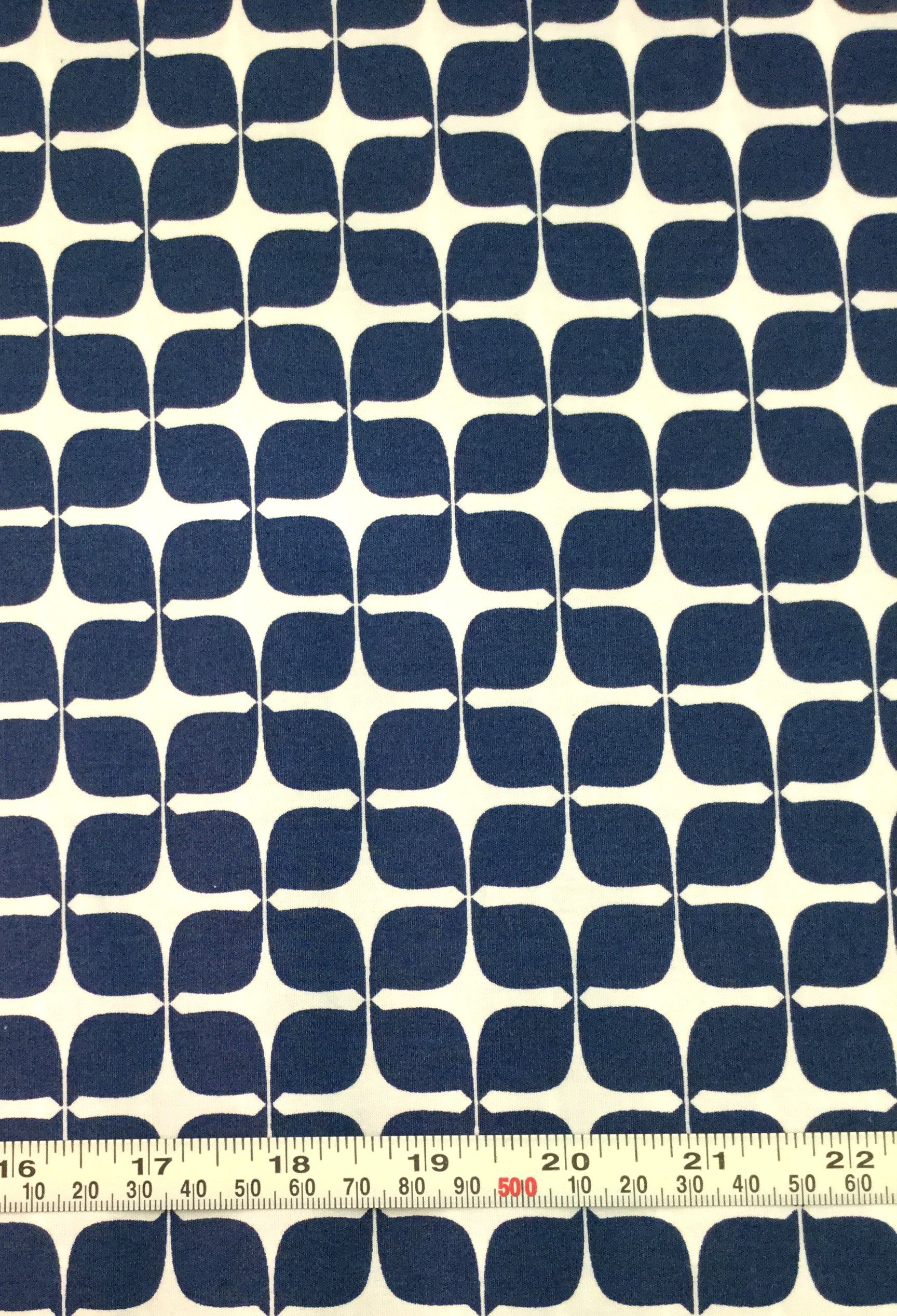 Mod Paper Indigo - Blush by Dana Willard for Art Gallery Fabrics - Premium Cotton
