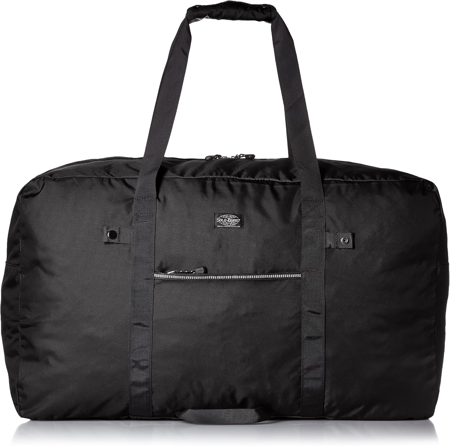 [ソロ・ツーリスト] 大型ボストンバッグ 大容量 特大 スタイリストバッグ 軽量 持ち運びに便利 コンパクトにたためる キャンプ アウトドア 荷物をまとめる 補助ハンドル付き エルバッグ 75リットル 40 cm 0.45kg