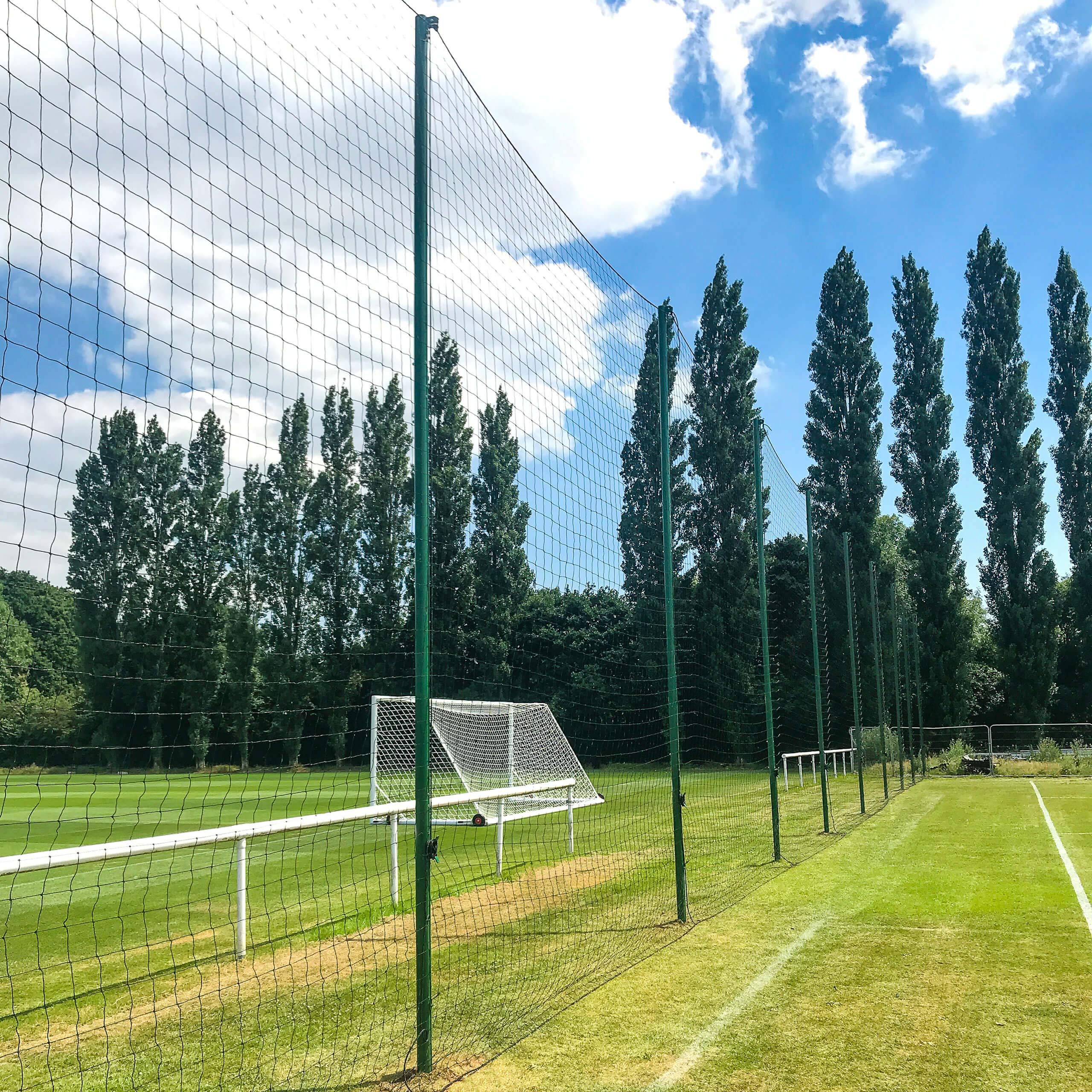 FORZA Postes extraíbles Alu80 con sistema de tope de bola, postes de aluminio reforzado de alta calidad para sistemas de red deportiva, solo postes