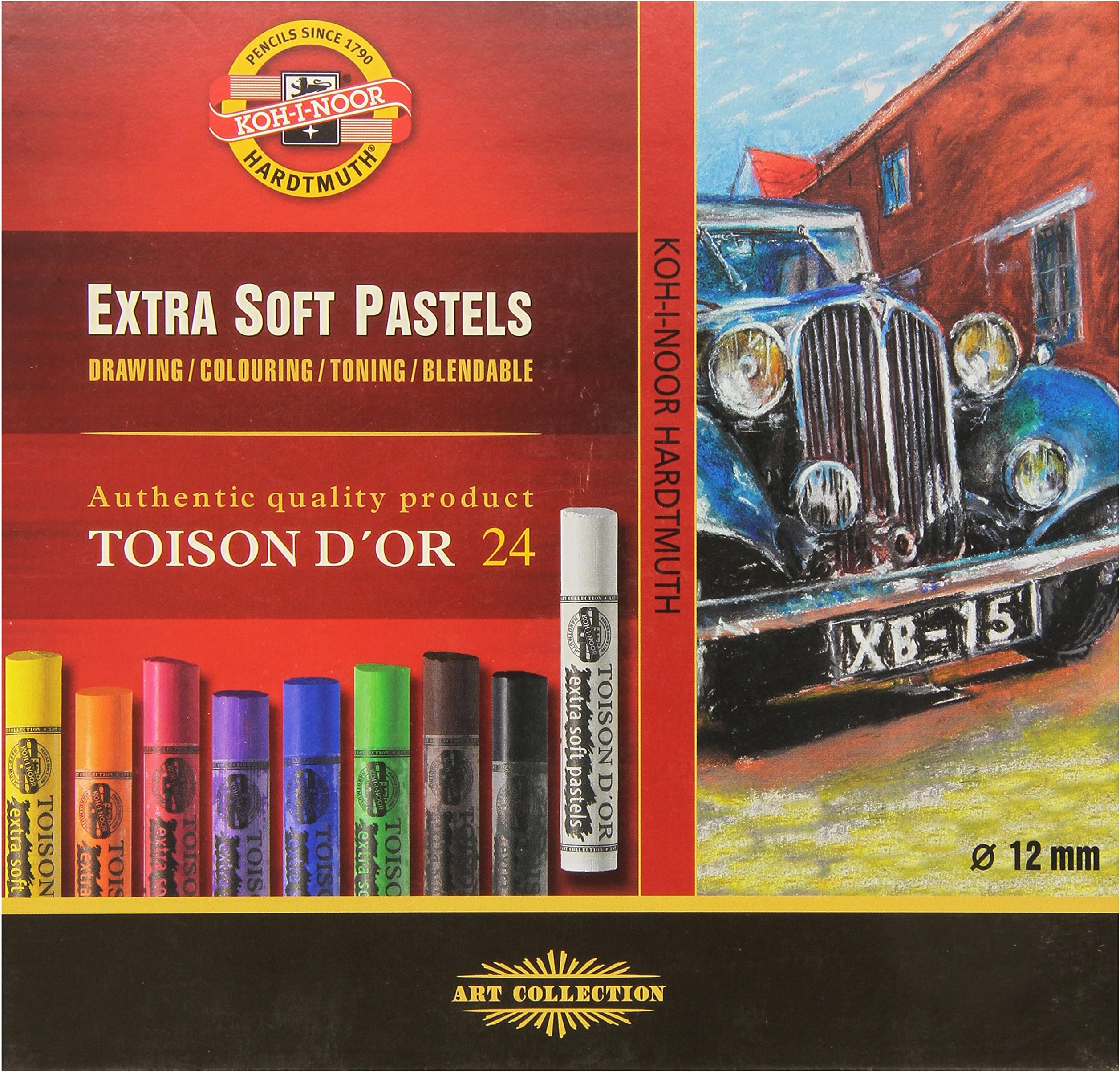 Girault Soft Pastels Set of 50 Canyon Colors Artists Pastels Arts, Crafts & Sewing