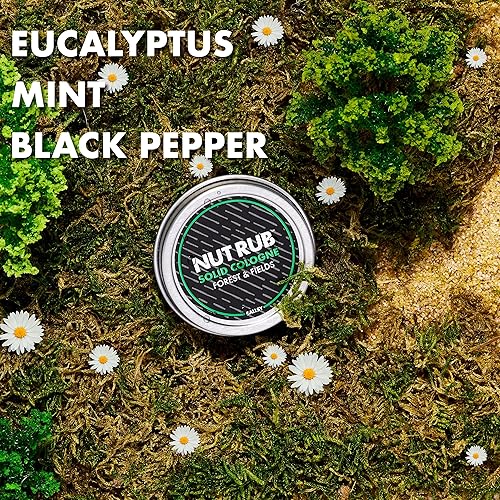 Miniatura 8 de Ballsy Nuts About You Sack Pack, kit fresco para hombre, regalo para el día de San Valentín, incluye bolas, spray de saco y NutRub, bosque y campos