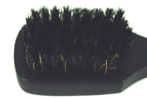 Miniatura 3 de Annie Cepillo militar de madera de 2 vías # 2068-2 piezas, cerdas naturales, cerdas de jabalí, reforzadas, ondas, cepillo de 2 lados, cerdas suaves