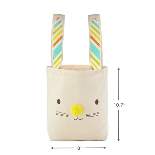 Bolso Tote de Lona 9 pulgadas con Cara de Osito miniatura 3