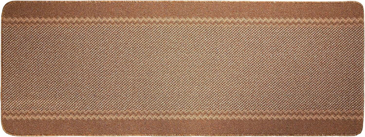 William Armes Kilkis Washable Kitchen Rug Brown 180x67cm Amazon.co.uk