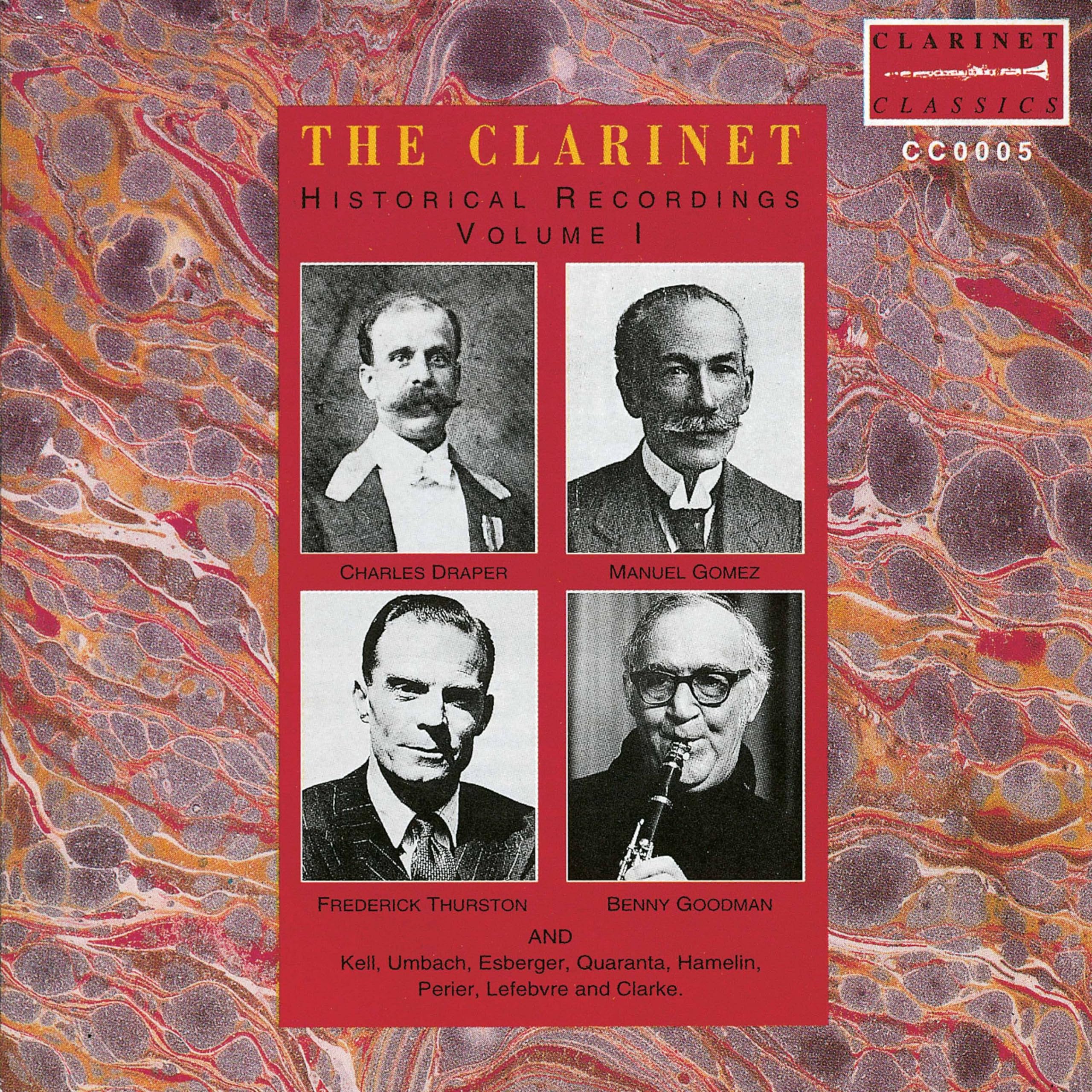 Clarinet-Historical Recordings Vol 1