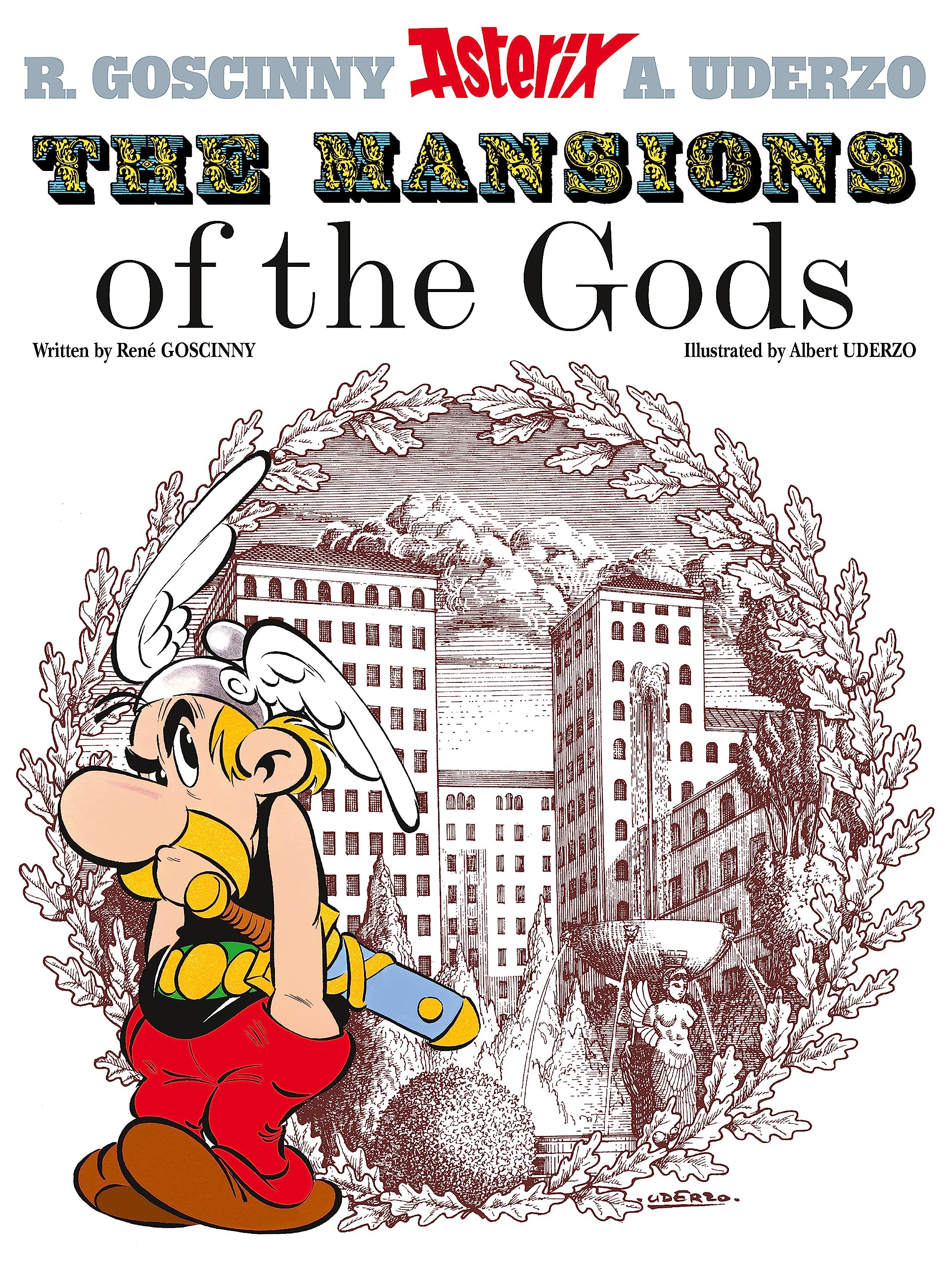 Asterix The Mansions of The Gods by Rene Goscinny HARDBACK 9780752866383