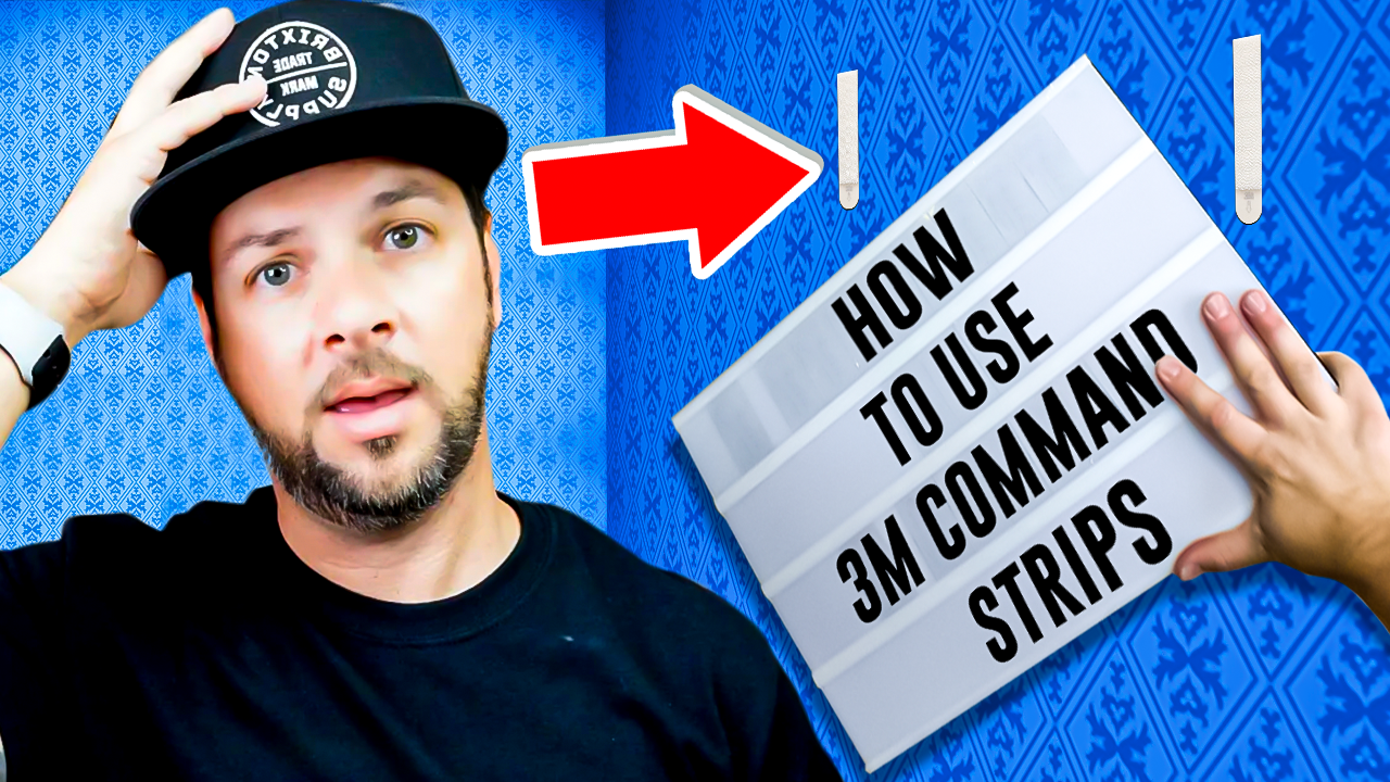How to use 3M Command Strips to hang Pictures on your walls