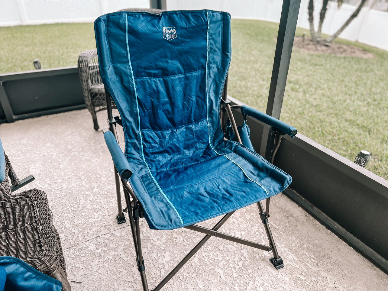 Watch Is it worth it? My real review on the Timber Ridge Oversized heavy duty Folding Camping Chair on Amazon Live