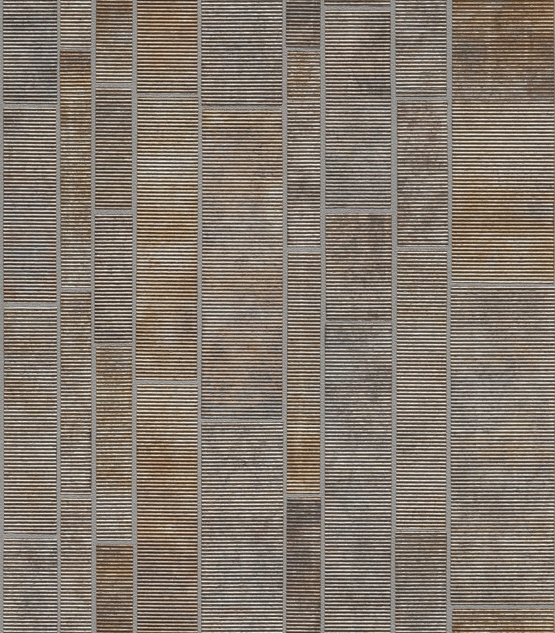 Papier peint intissé Rasch 428216 gris finitions texturées haut de gamme