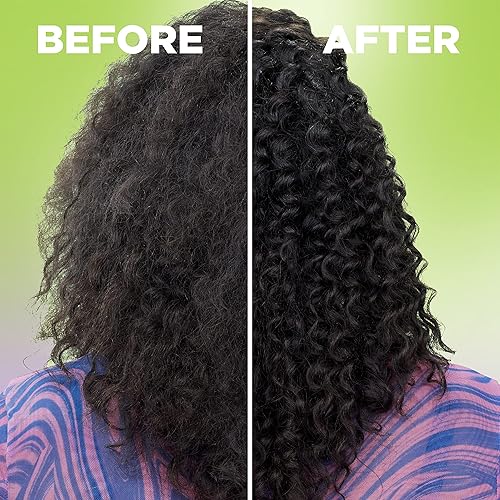 Miniatura 6 de Garnier Fructis Style Curl Nourish Butter Cream - Acondicionador sin enjuague para cabello rizado botella de 102 onzas 3 unidades
