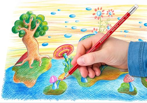 Staedtler 14450NC24 Coloured Pencils Assorted Colours Pack of 24