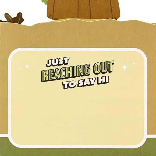 Miniatura 4 de Hallmark Star Wars - Tarjeta de cumpleaños desplegable (Baby Yoda), tarjeta 3D de papel del 4 de mayo