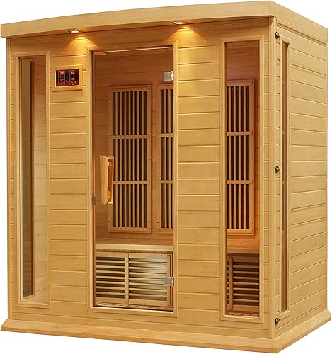 DYNAMIC SAUNAS Maxxus 4 Per Low EMF FAR Infrared Carbon