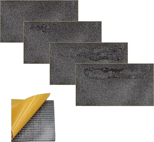 Hoja de Neopreno Adhesiva Aislante Térmica - 4 Unidades 40x40 cm, Espesor 3 mm