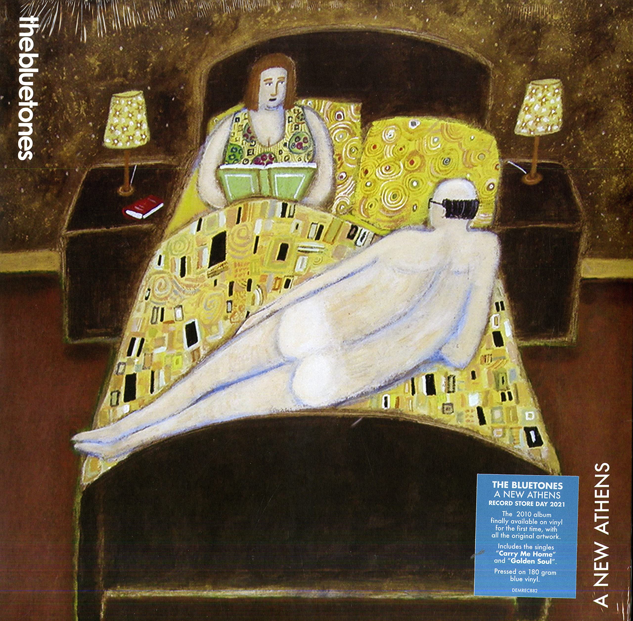 The Bluetones A New Athens Vinyl LP 180 Grams Colored Blue Vinyl RSD 2021