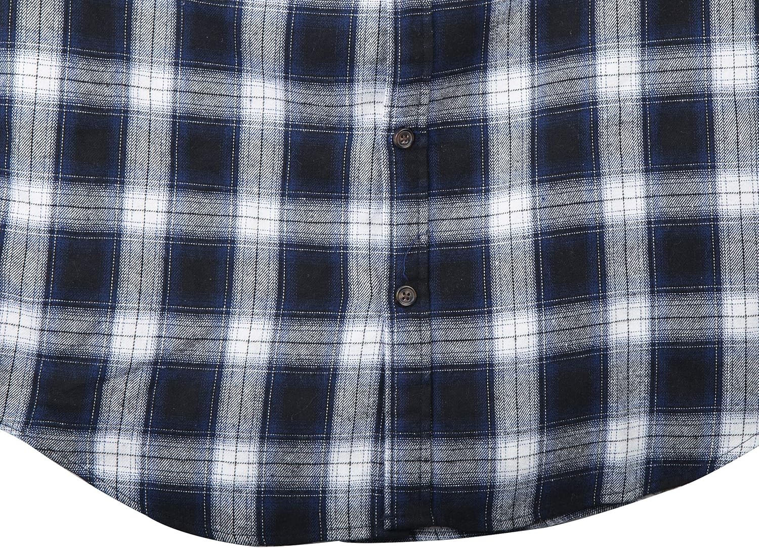 AVANZADA Men's Button Down Sleeveless Plaid Shirt Casual Flannel Plus Size Vest Western Shirts - Image 7