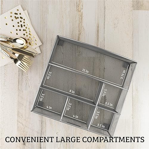 Miniatura 2 de ELTOW Soporte para utensilios de cubiertos  Organizador de cubiertos para acampar con 6 secciones para utensilios y condimentos  Organizador de