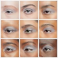 Vista 4 de Lápiz delineador de ojos y barra de sombra de ojos blanca, maquillaje en crema con brillo, suave y brillante, glitter, mate, lápiz único, primer