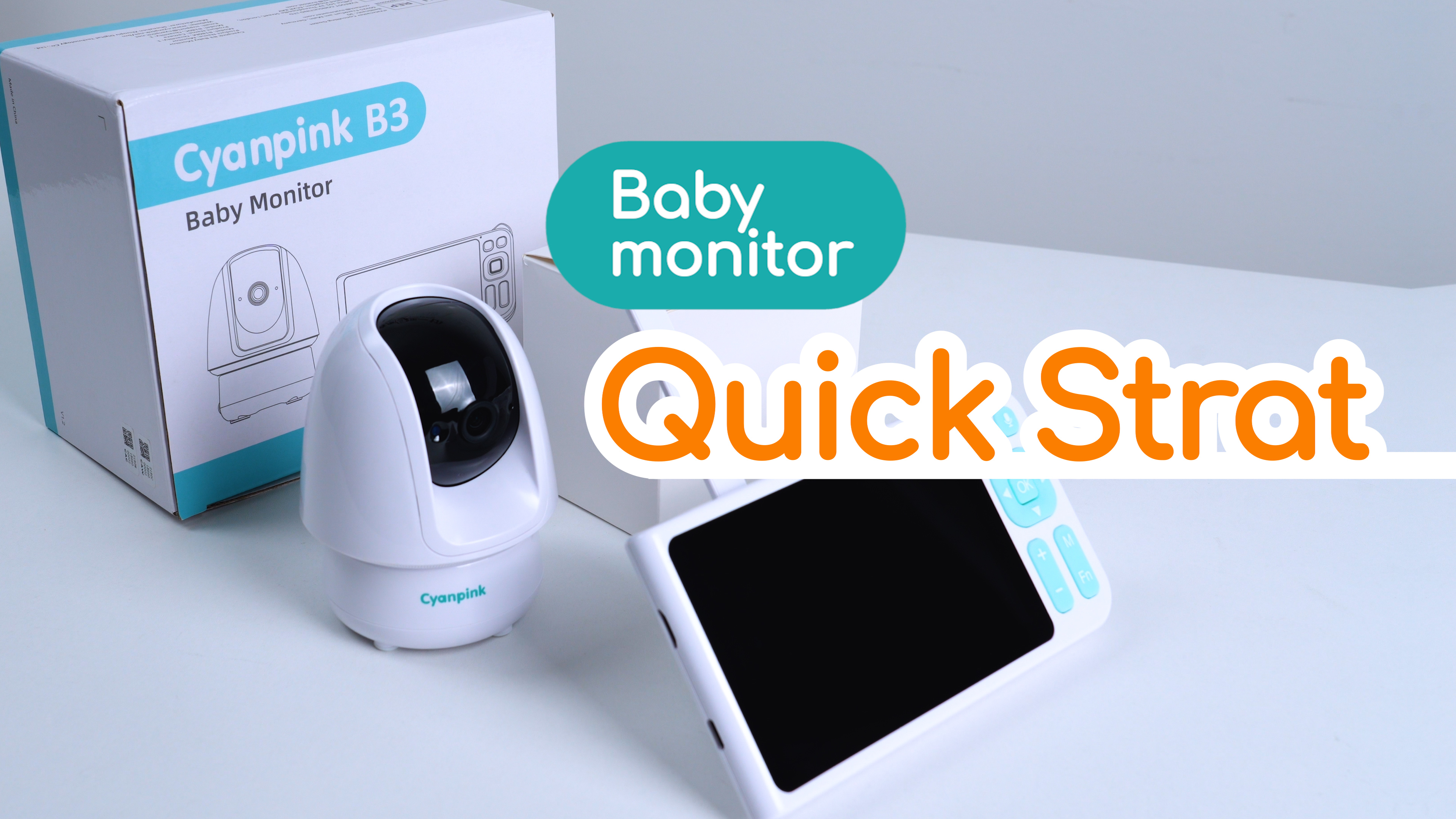 Not Working EZVIZ BM1 Battery-Powered Baby Monitor Smart Home Wi