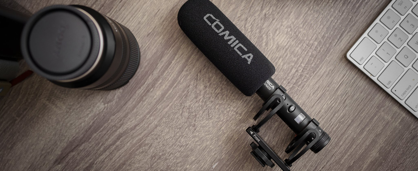 Amazon.com : COMICA VM20 Shotgun Microphone for Camera, Super