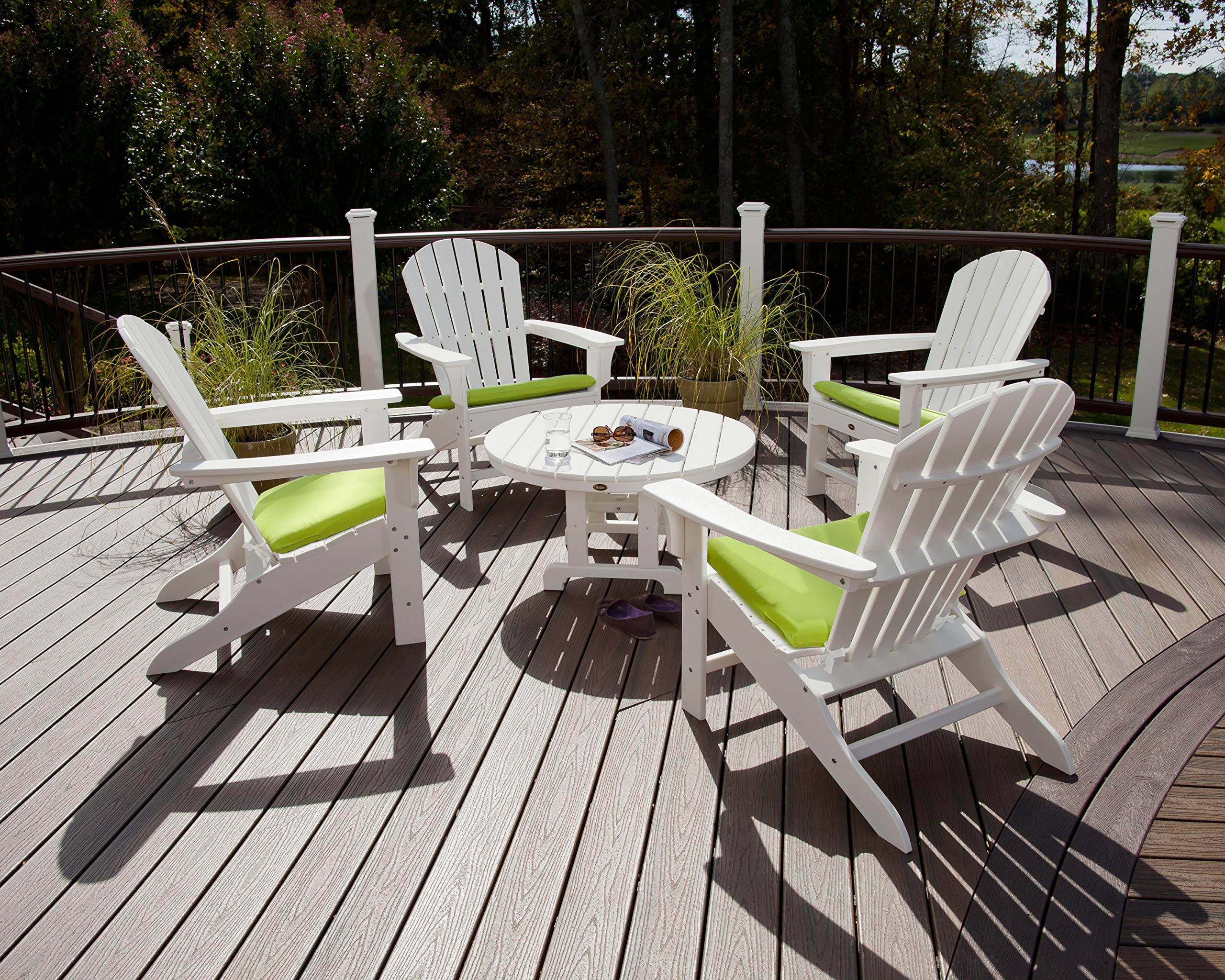 Amazon.com: Trex Outdoor Furniture Yacht Club Shellback 5-Piece