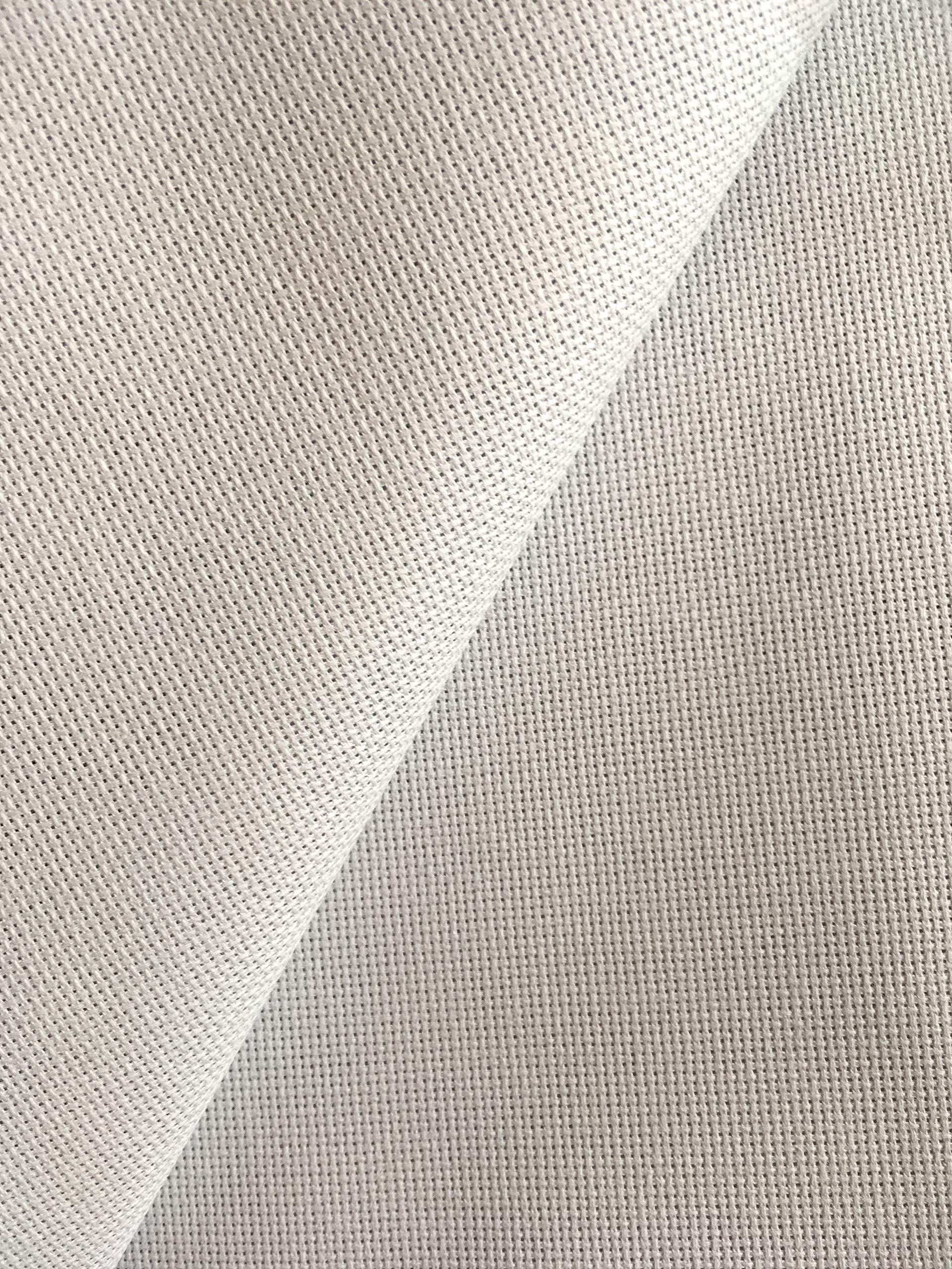 Zweigart Light Ash Grey 20 Count Aida Fabric 50 X 55Cm For Cross Stitch
