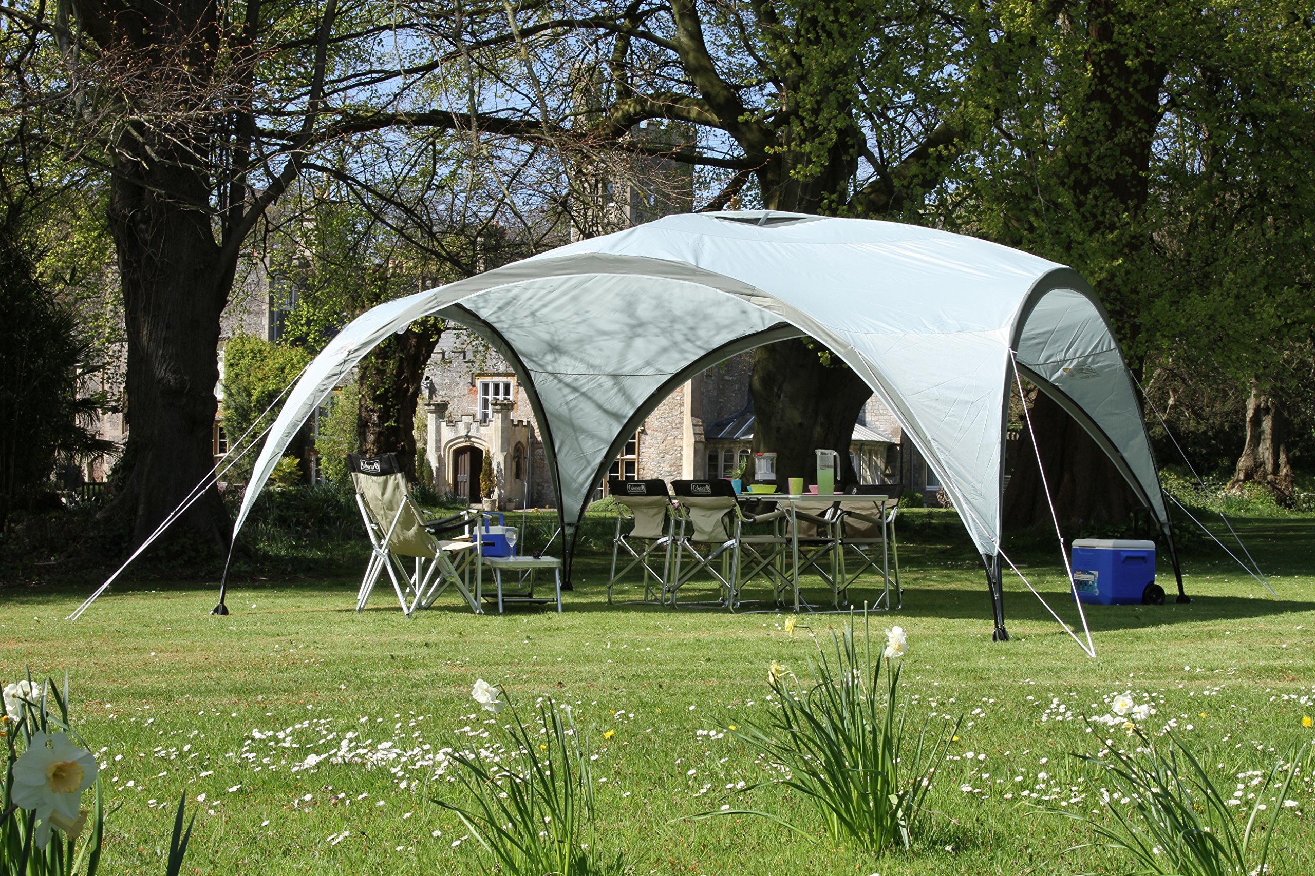 Coleman Gazebo, Event Shelter for Garden and Camping, Sturdy Steel